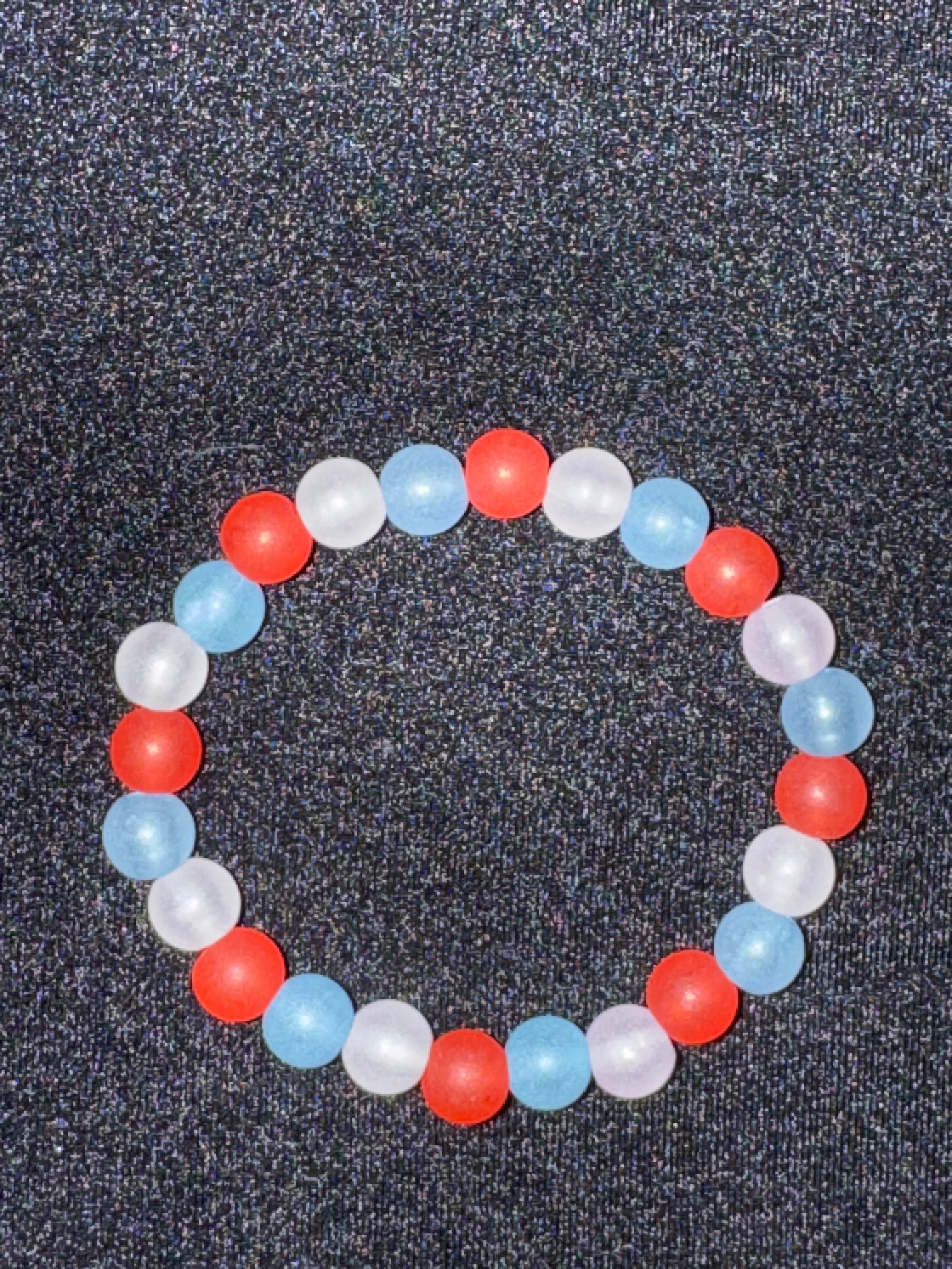 Frosted beads