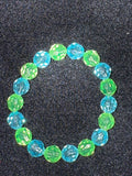 Tropical splash inspired bracelet